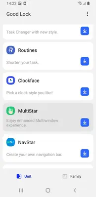 Samsung Good Lock android App screenshot 2